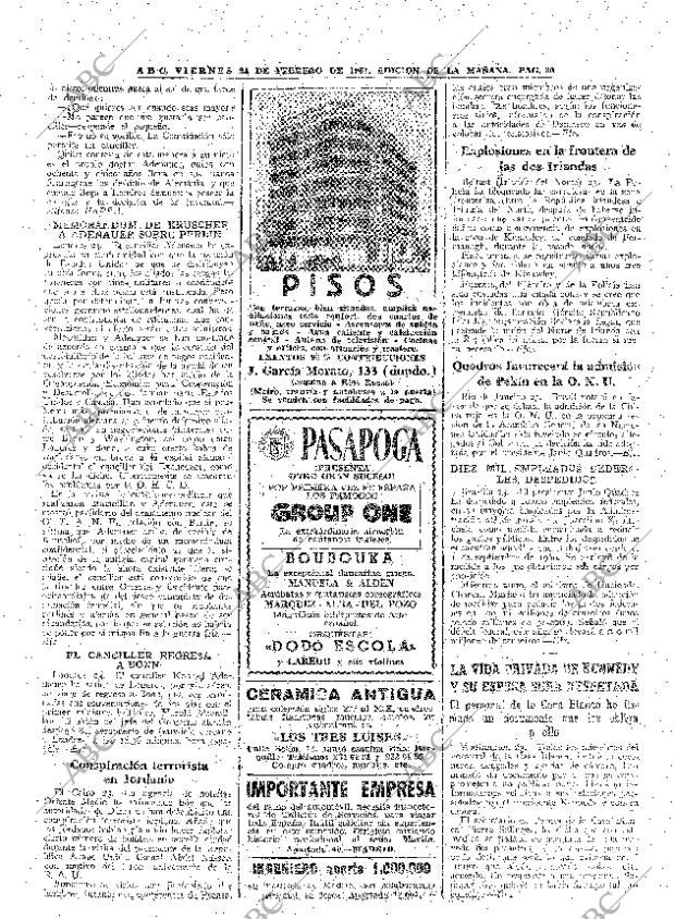 ABC MADRID 24-02-1961 página 30