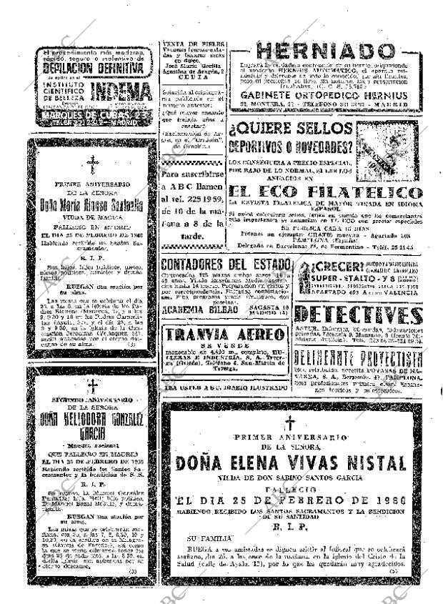ABC MADRID 24-02-1961 página 62
