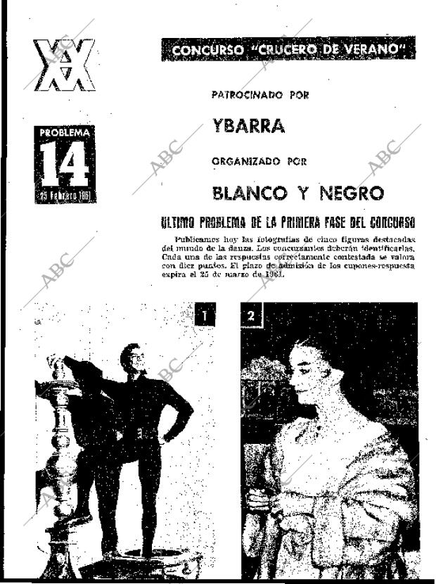 BLANCO Y NEGRO MADRID 25-02-1961 página 78