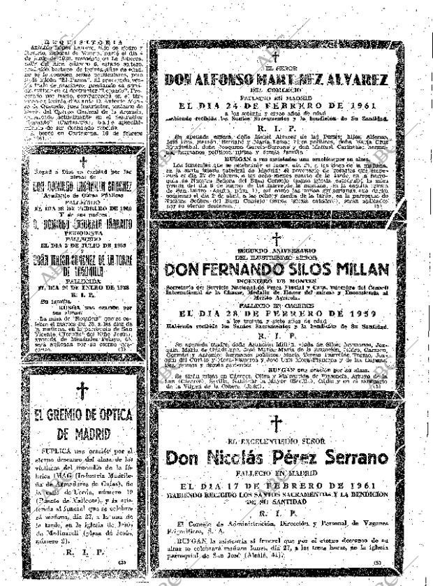 ABC MADRID 26-02-1961 página 109