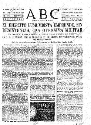 ABC MADRID 26-02-1961 página 63