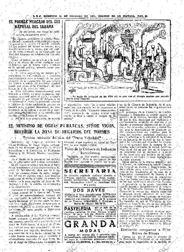 ABC MADRID 26-02-1961 página 81