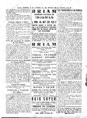 ABC MADRID 26-02-1961 página 86