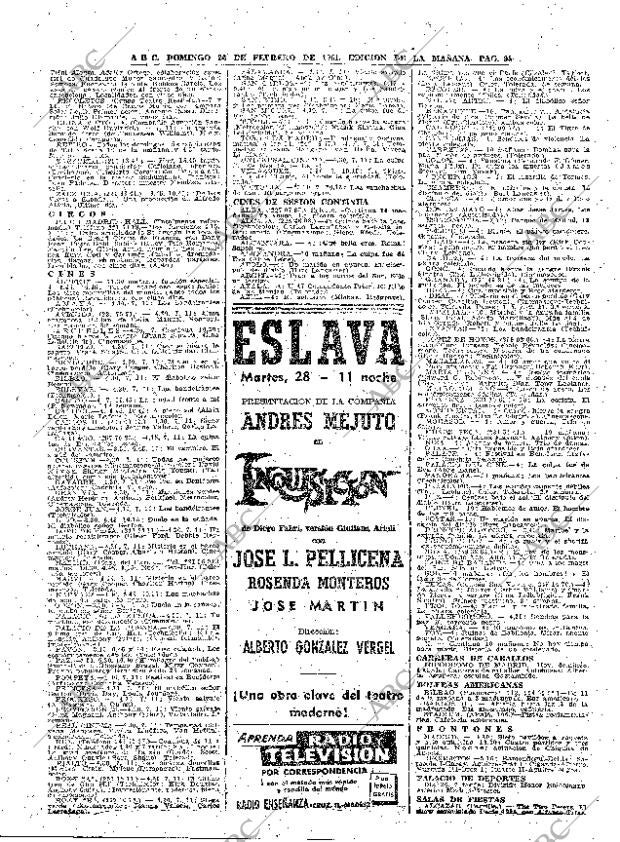 ABC MADRID 26-02-1961 página 95