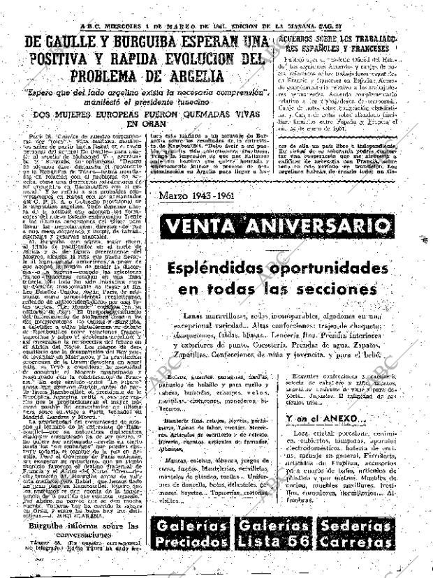 ABC MADRID 01-03-1961 página 27