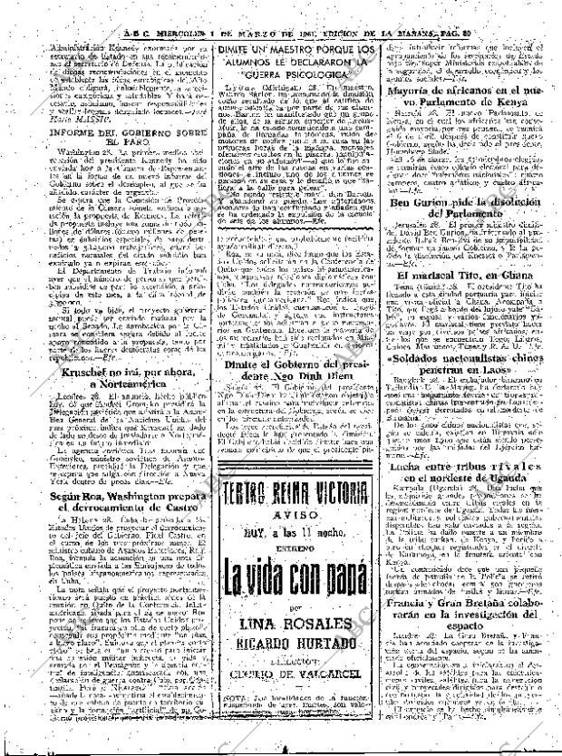 ABC MADRID 01-03-1961 página 30