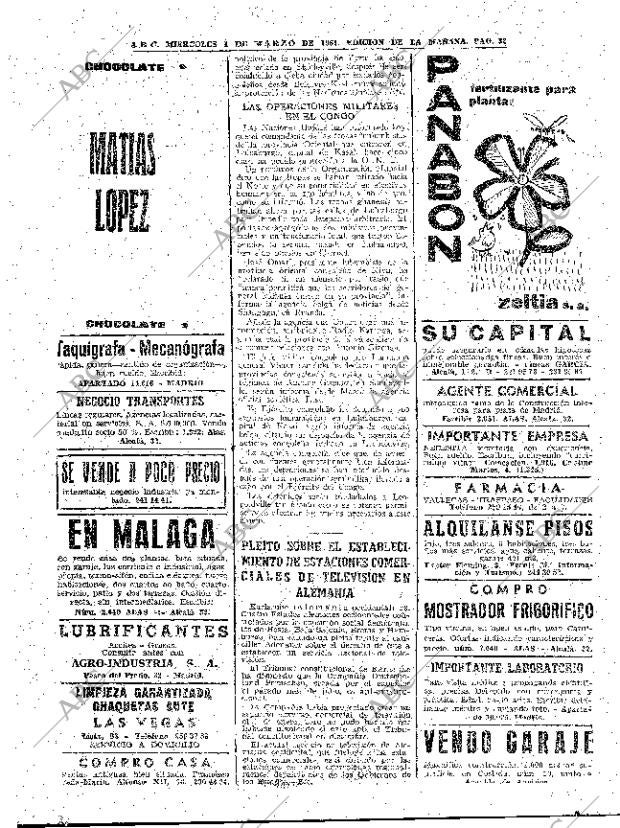 ABC MADRID 01-03-1961 página 32