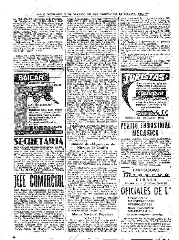ABC MADRID 01-03-1961 página 46