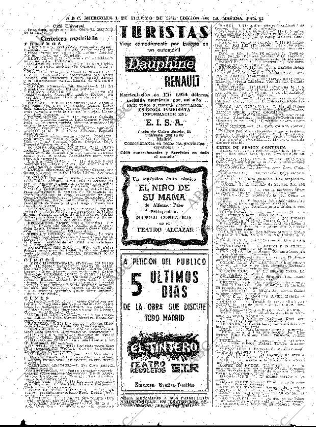 ABC MADRID 01-03-1961 página 52