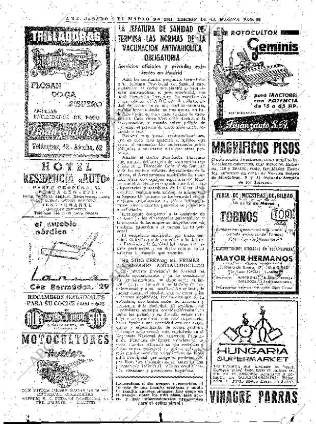 ABC MADRID 04-03-1961 página 50