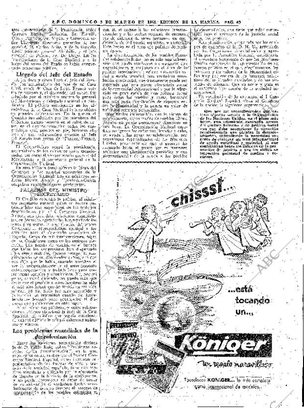 ABC MADRID 05-03-1961 página 69