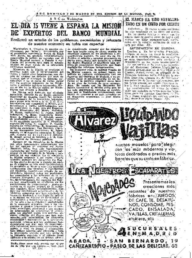 ABC MADRID 05-03-1961 página 71