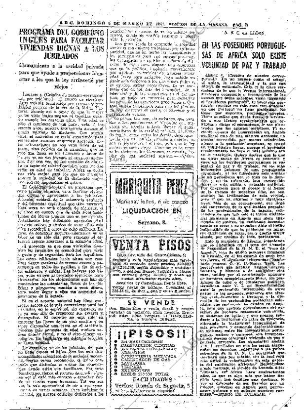 ABC MADRID 05-03-1961 página 72