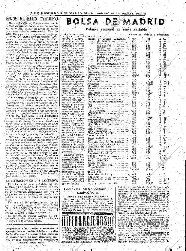 ABC MADRID 05-03-1961 página 85