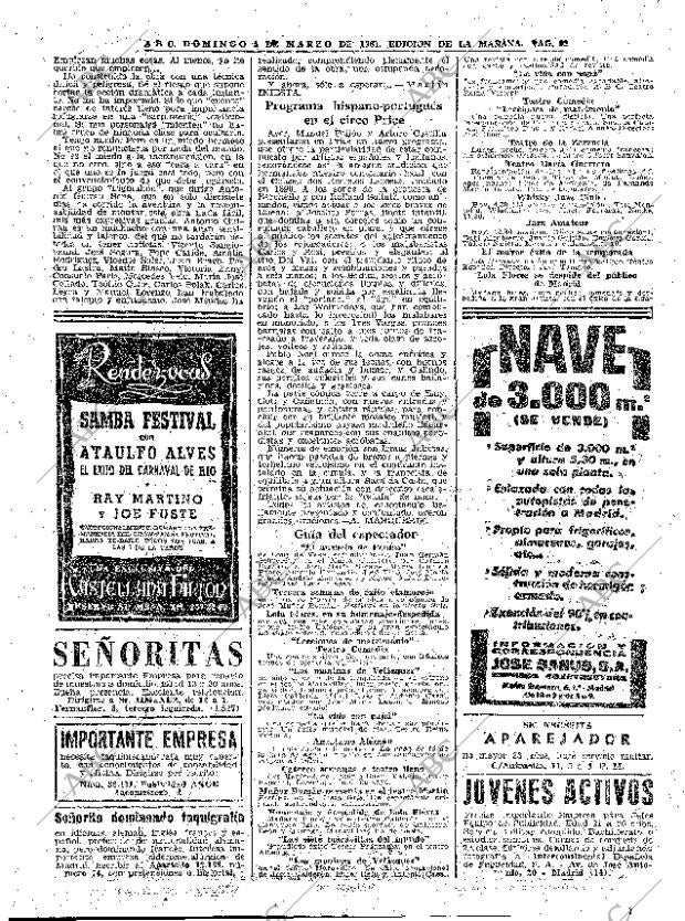 ABC MADRID 05-03-1961 página 92