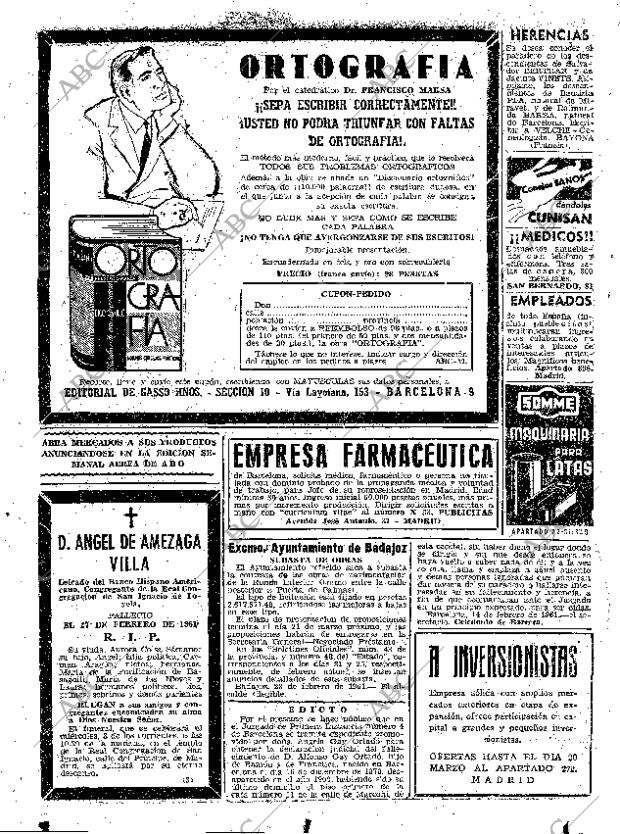 ABC MADRID 07-03-1961 página 94