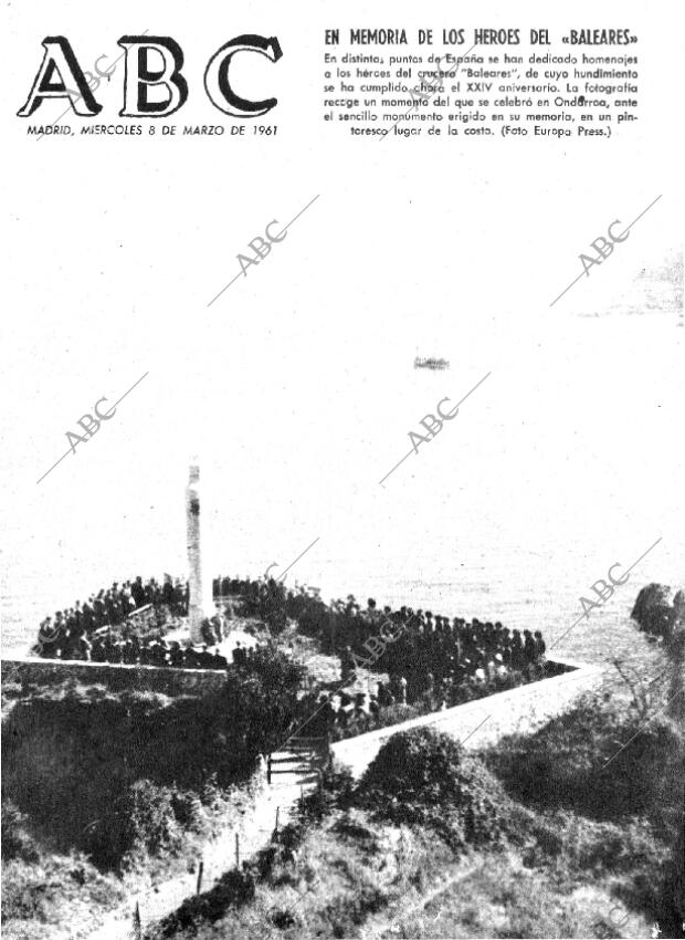 ABC MADRID 08-03-1961 página 1