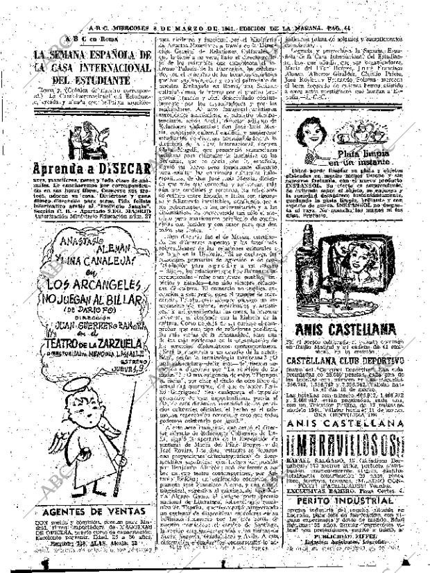 ABC MADRID 08-03-1961 página 44