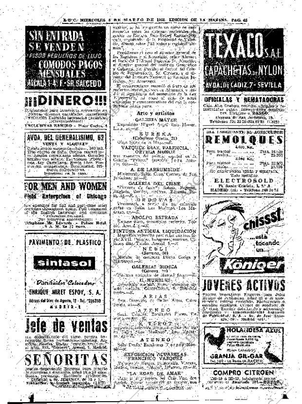 ABC MADRID 08-03-1961 página 46