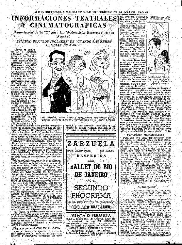 ABC MADRID 08-03-1961 página 61
