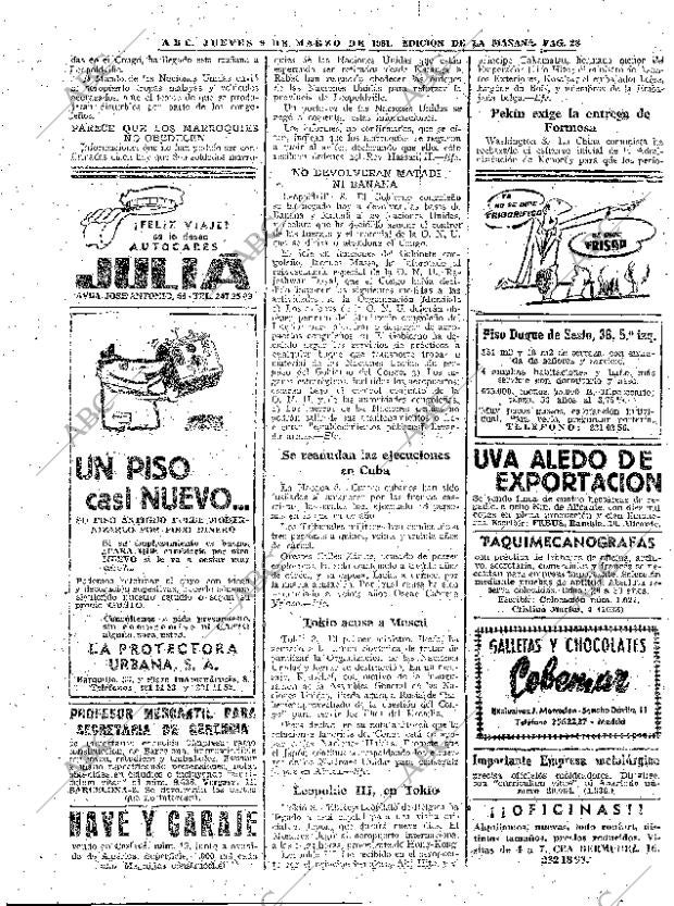 ABC MADRID 09-03-1961 página 28