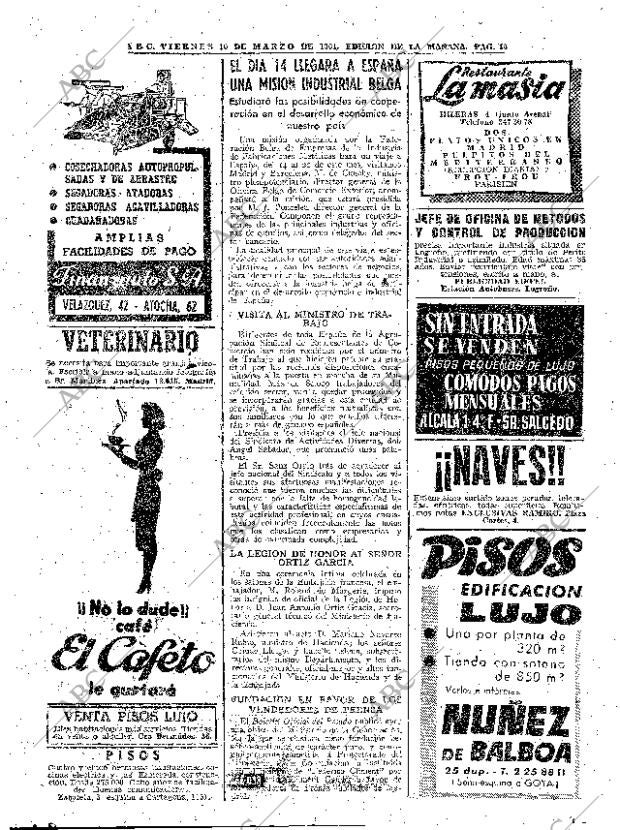 ABC MADRID 10-03-1961 página 40