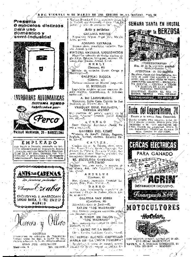ABC MADRID 10-03-1961 página 44