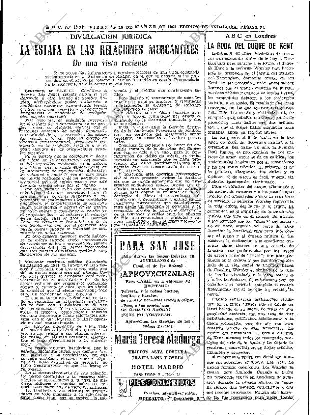ABC SEVILLA 10-03-1961 página 25