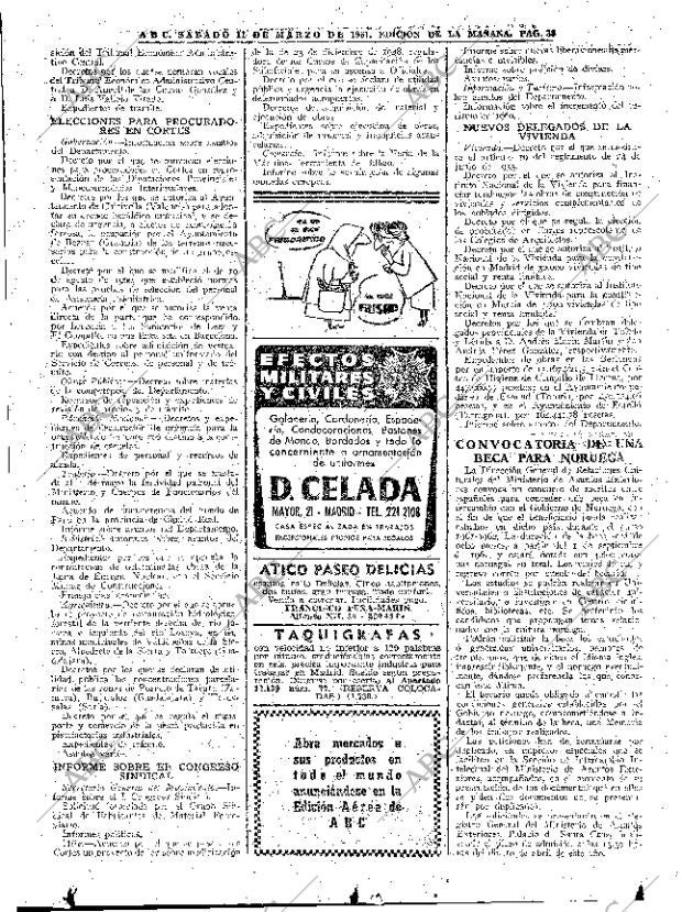 ABC MADRID 11-03-1961 página 38