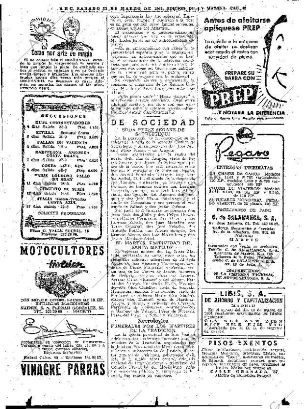 ABC MADRID 11-03-1961 página 42
