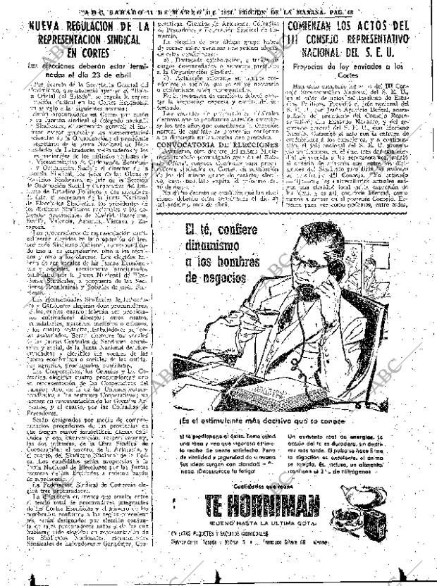 ABC MADRID 11-03-1961 página 43