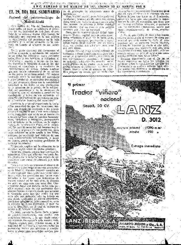 ABC MADRID 11-03-1961 página 45