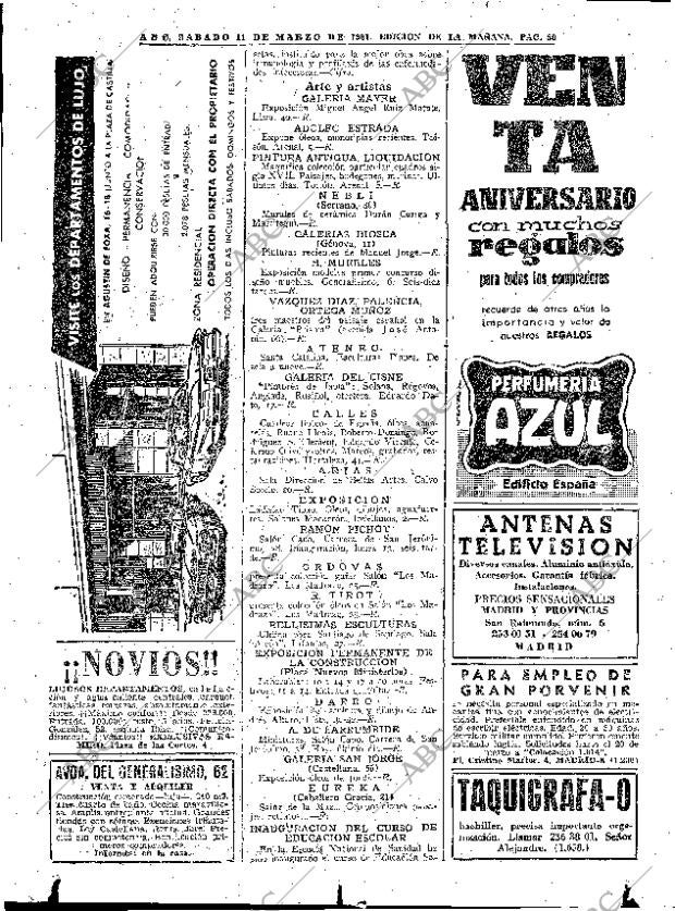 ABC MADRID 11-03-1961 página 50