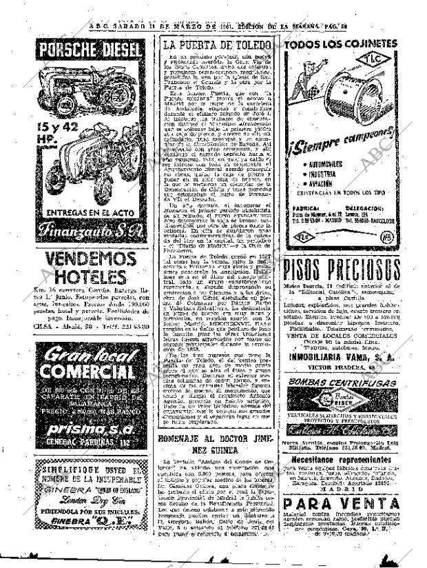 ABC MADRID 11-03-1961 página 56