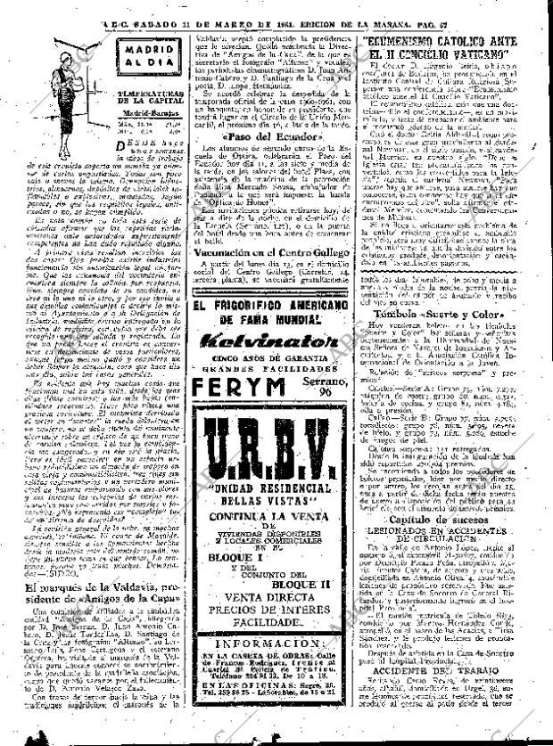 ABC MADRID 11-03-1961 página 57