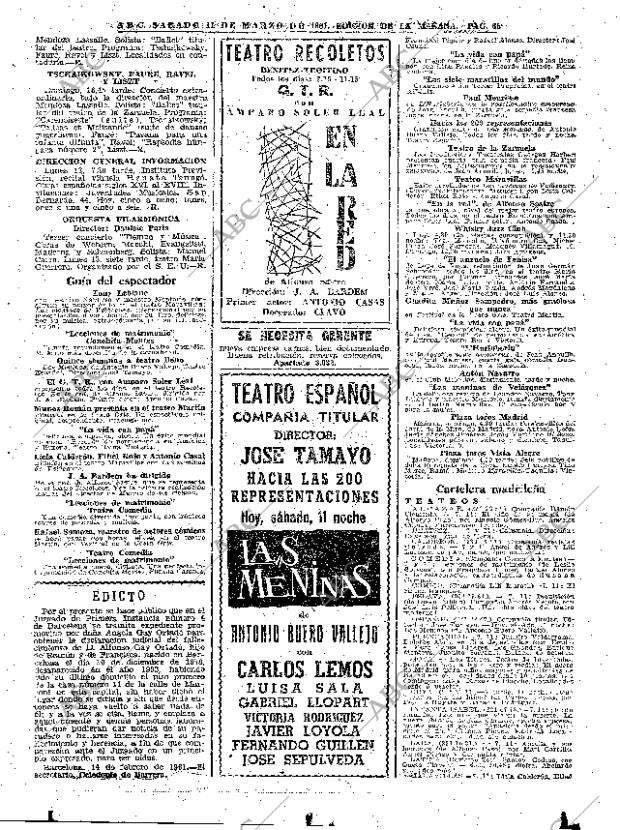 ABC MADRID 11-03-1961 página 66