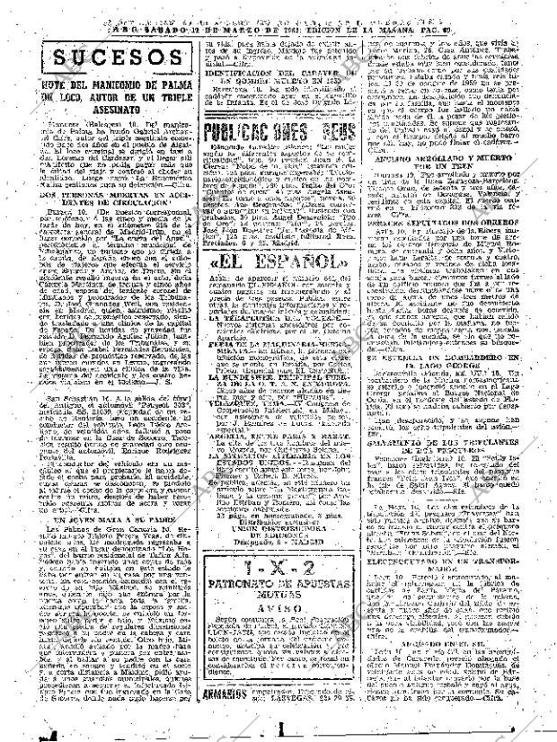 ABC MADRID 11-03-1961 página 69