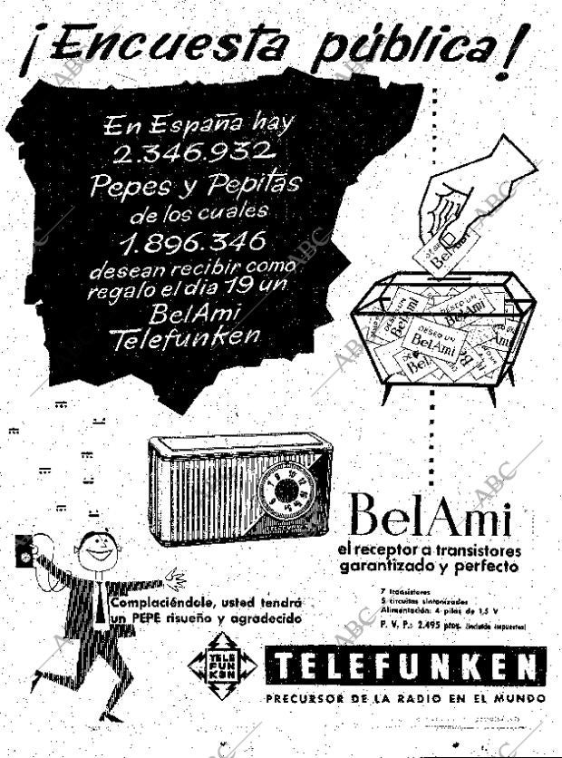 ABC MADRID 14-03-1961 página 14