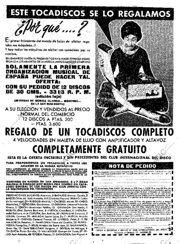 ABC MADRID 14-03-1961 página 27