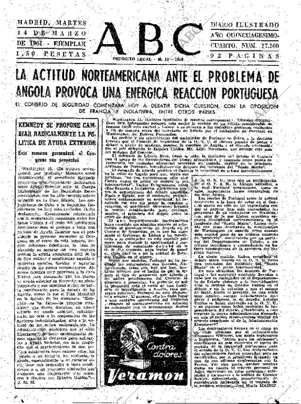 ABC MADRID 14-03-1961 página 47