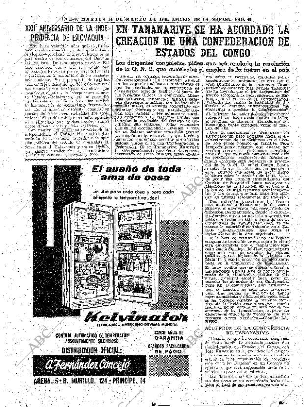 ABC MADRID 14-03-1961 página 49