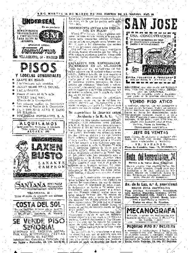 ABC MADRID 14-03-1961 página 52