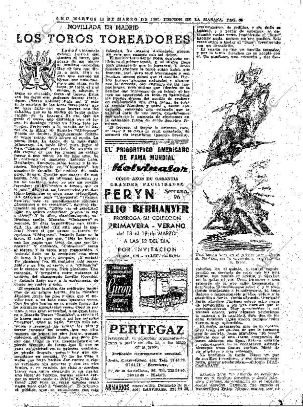 ABC MADRID 14-03-1961 página 65