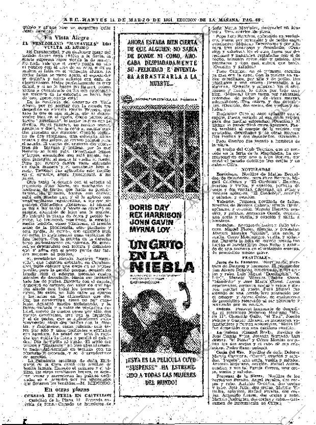 ABC MADRID 14-03-1961 página 66