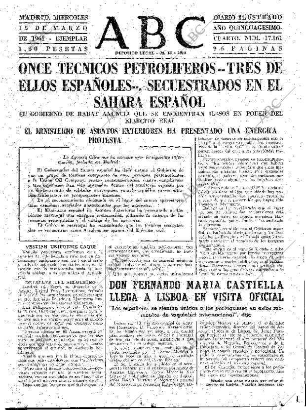 ABC MADRID 15-03-1961 página 47