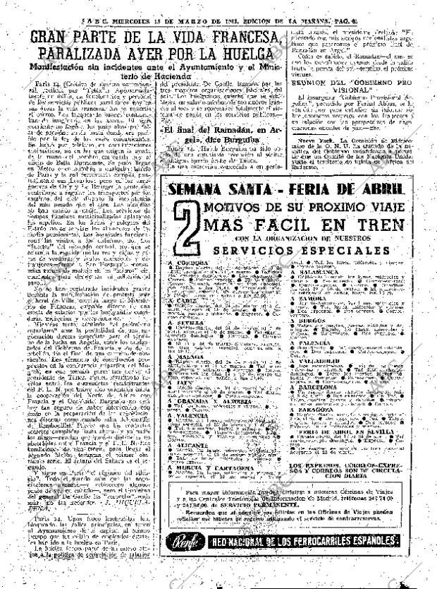 ABC MADRID 15-03-1961 página 51
