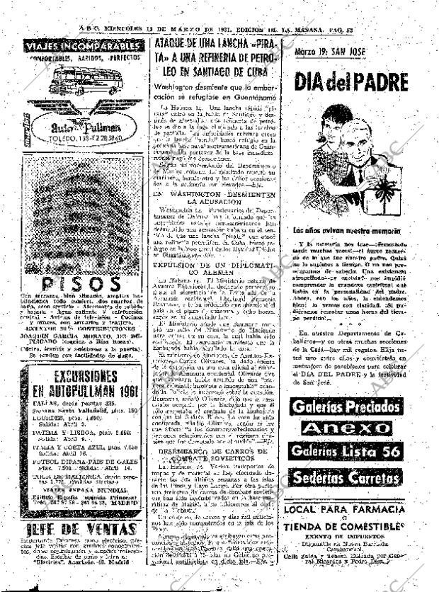 ABC MADRID 15-03-1961 página 52