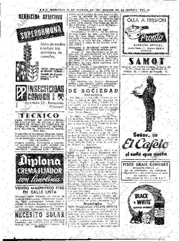 ABC MADRID 15-03-1961 página 66