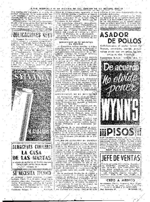 ABC MADRID 15-03-1961 página 68