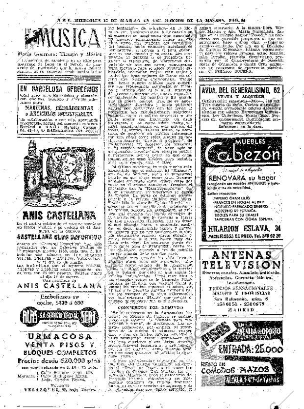 ABC MADRID 15-03-1961 página 80